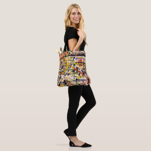 Tote Bag Couleur Abstraite