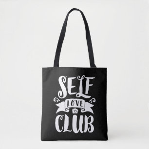 Tote Bag Couleur Arrière - plan personnalisé Self Love Club