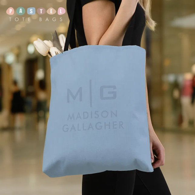 Tote Bag Couleur Bleu Bébé Pastel Clair Ciel Doux Uni (Solid Soft Sky Light Pastel Baby Blue Color Tote Bag
)