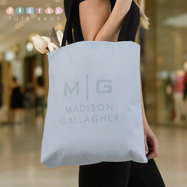 Tote Bag Couleur Bleu Bébé Pastel Clair Ciel Doux Uni (Solid Soft Sky Light Pastel Baby Blue Color Tote Bag
)