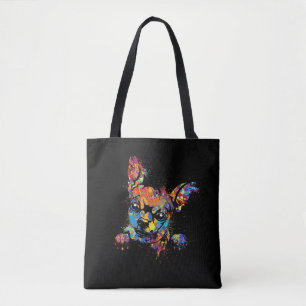 Tote Bag Couleur Cute Chihuahua