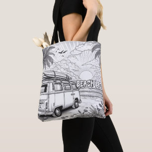 Tote Bag Couleur de l'écran Sunset Beach