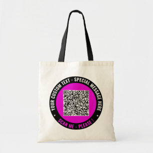 Tote Bag Couleur de texte personnalisée Votre exemple de sa