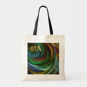 Tote Bag Couleur Gloire Moderne Art Abstrait Motif Élégant