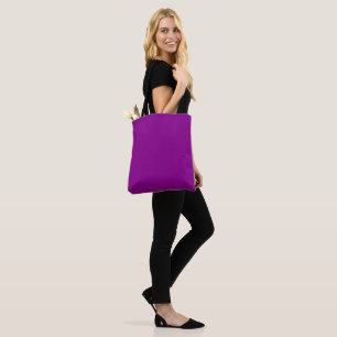 Tote Bag couleur magenta foncé