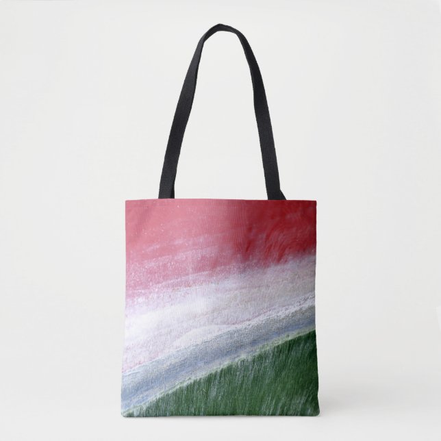 Tote Bag Couleur pastèque - fourre-tout (Devant)
