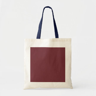 Tote Bag Couleur rouge Vin solide
