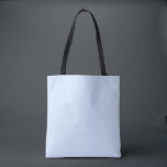 Tote Bag Couleur uni bleu Hawkes<br><div class="desc">Le Hawkes Blue appartient à la famille de couleurs Pastel Sky Blue. Il est de haute luminosité et de faible saturation. Calme,  doux et charmant. travaillez de manière appropriée avec une large gamme de couleurs. #d5e7fd</div>