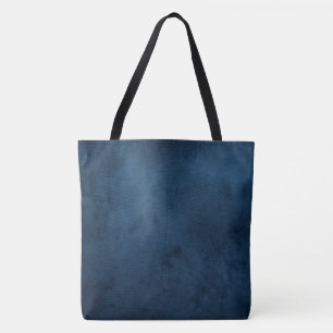 Tote Bag Couleur uni de la teinture Indigo