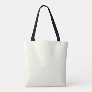 Tote Bag Couleur uni jaune pâle blanc pastel