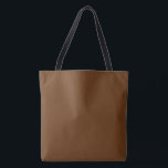 Tote Bag Couleur vierge solide Sepia<br><div class="desc">Dans un monde de possibilités infinies, c’est génial d’avoir un objet sur lequel on peut compter. Ce simple avec des détails minimes fonctionne à des occasions formelles ou informelles. La couleur Sepia est l'une des gammes de couleurs de la terre lui donnant la capacité de faire un travail impressionnant dans...</div>