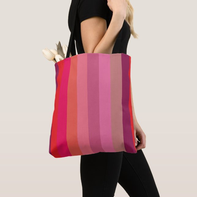 Tote Bag Couleurs brillantes 1 (De près)