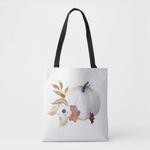 Tote Bag Couleurs citrouille et Magnolia Fall