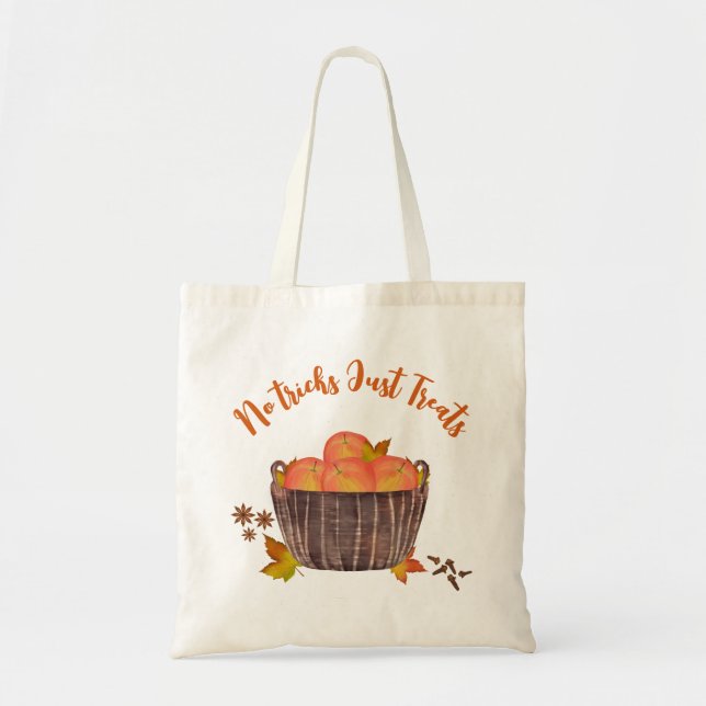 Tote Bag Couleurs d'automne modernes Pas de trucs Juste Tra (Devant)