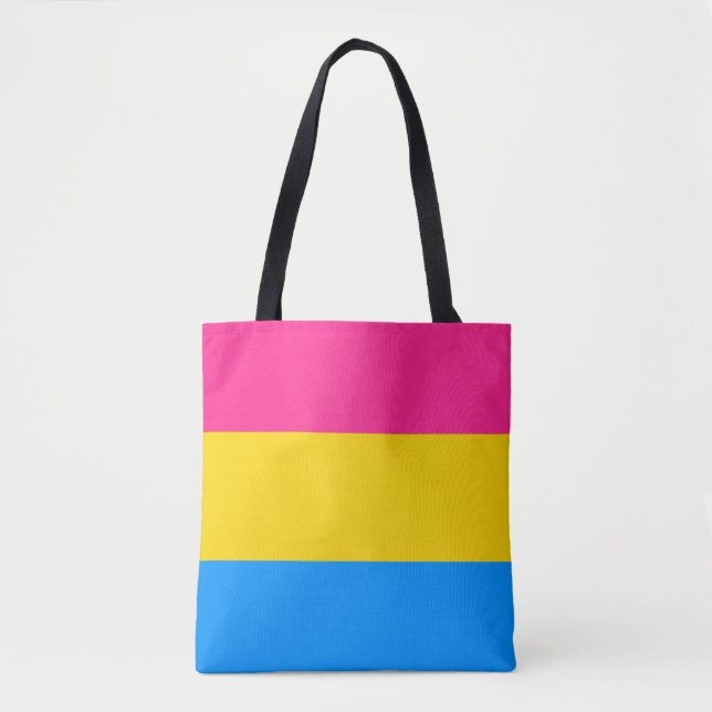 Tote Bag Couleurs de la fierté transexuelle (Devant)