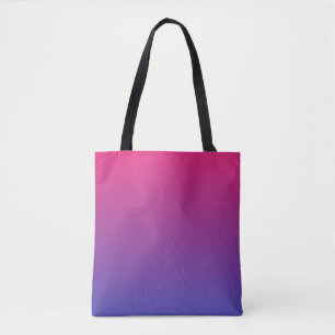 Tote Bag Couleurs dégradées rose et violet