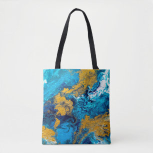 Tote Bag Couleurs d'Imaginaire : Artistique Abstrait Arrièr