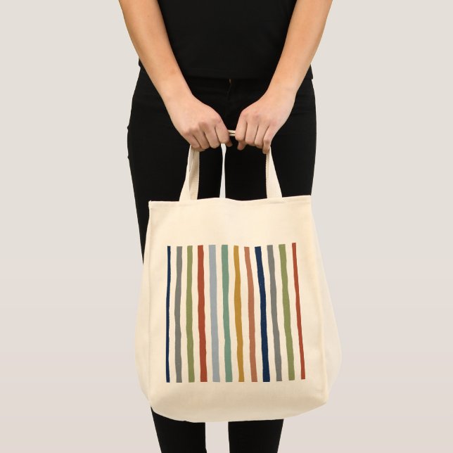 Tote Bag Couleurs D'Inspiration Impressionniste Tirages À L (Devant (produit))