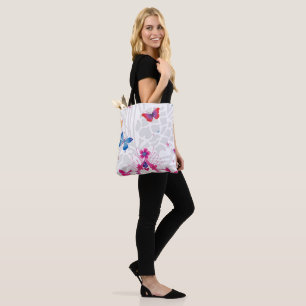 Tote Bag Couleurs Douces Imprimé Designer Mode Féminine Élé