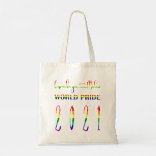 Tote Bag Couleurs du drapeau gai arc-en-ciel LGBTQ World Pr