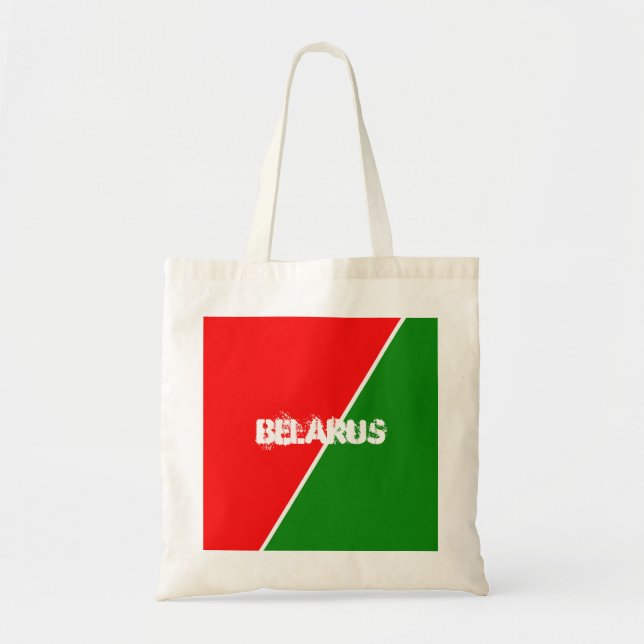 Tote Bag Couleurs du drapeau national biélorusse (Devant)