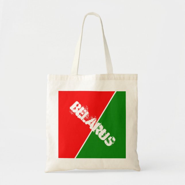 Tote Bag Couleurs du drapeau national biélorusse (Devant)