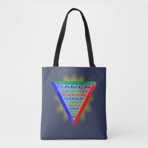 Tote Bag Couleurs du système de jeu Gamer 3 Ultimate RVB