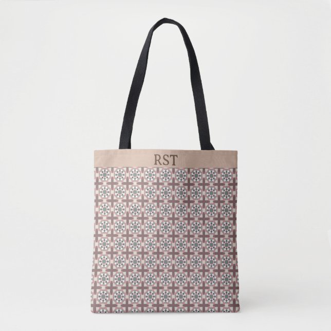 Tote Bag Couleurs naturelles Design Star (Devant)