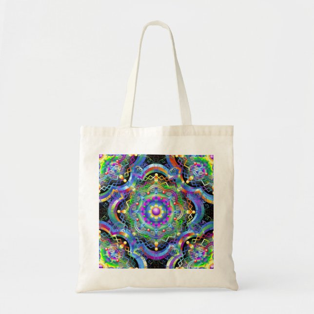 Tote Bag Couleurs Universe Mandala (Devant)