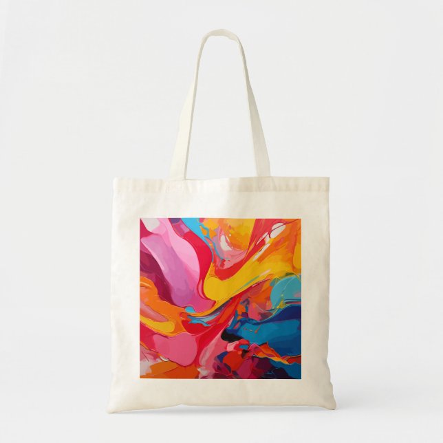 Tote Bag Couleurs vives (Devant)