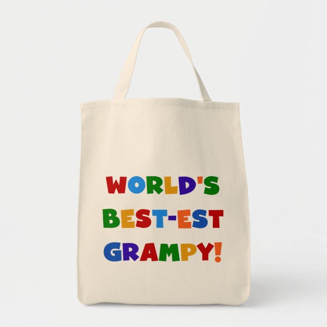 Tote Bag Couleurs vives T-shirts et cadeaux les plus grampé (Devant)