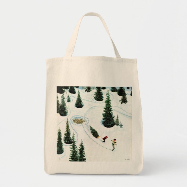 Tote Bag Coupe de l'arbre (Devant)