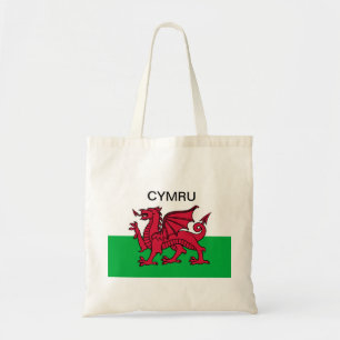 Tote Bag Coupe du monde du drapeau de Galles 2022 Dragon ro
