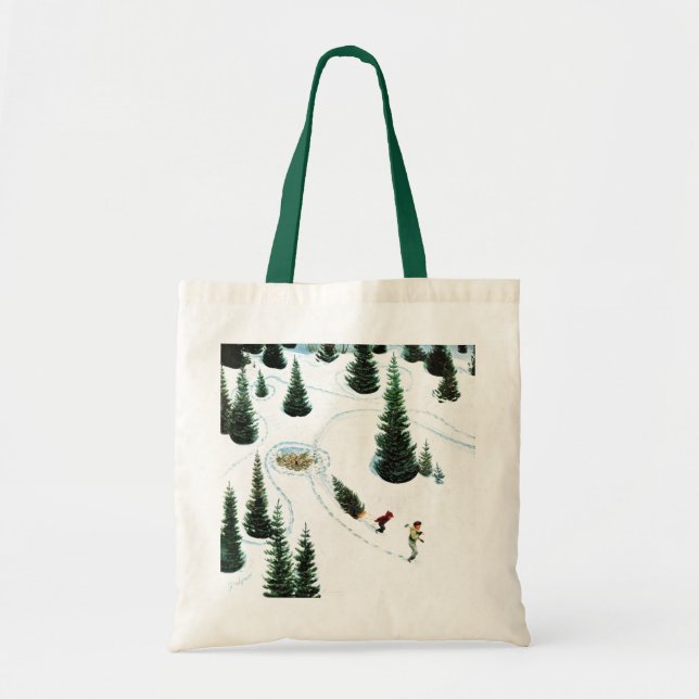 Tote Bag Couper l'arbre (Devant)