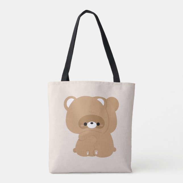 Tote Bag Couple castor mignon (Dos)
