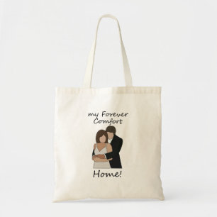 Tote Bag Couple Romantique Mon Refuge De Confort Éternel Ma