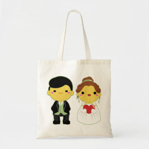 Tote Bag Couples mignons de mariage - 02