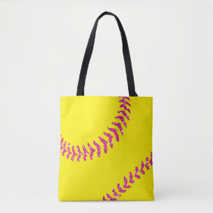 Tote Bag Coups de Parties scintillant rose