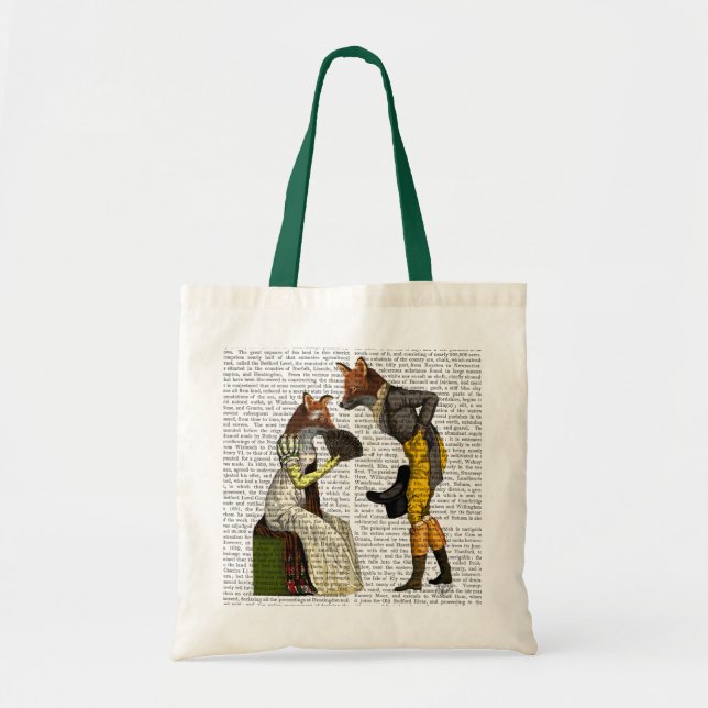 Tote Bag Courage des renards (Devant)