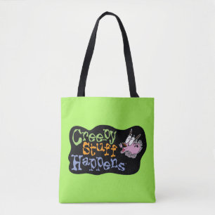 Tote Bag Courage du chien lâché   DÉPLAISANTS