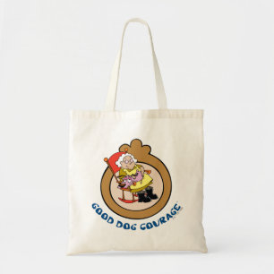 Tote Bag Courage du chien lâché   Good Dog Courage
