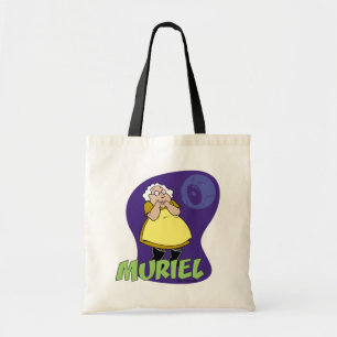 Tote Bag Courage du chien lâché Muriel Graphic
