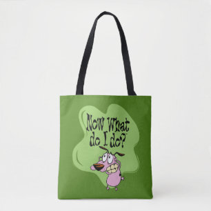 Tote Bag Courage le Cowardly   Now What Do I Do ?