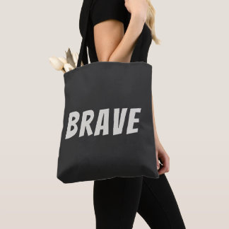 Tote Bag Courageux Motivation Inspiration