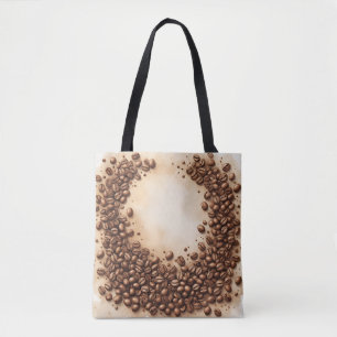 Tote Bag Courbe de grains de café