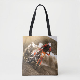 Tote Bag Coureur de Motocross