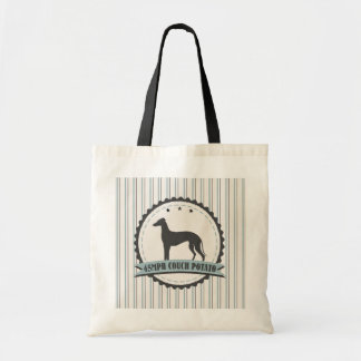 Tote Bag Coureur retraité par lévrier chien paresseux de 45
