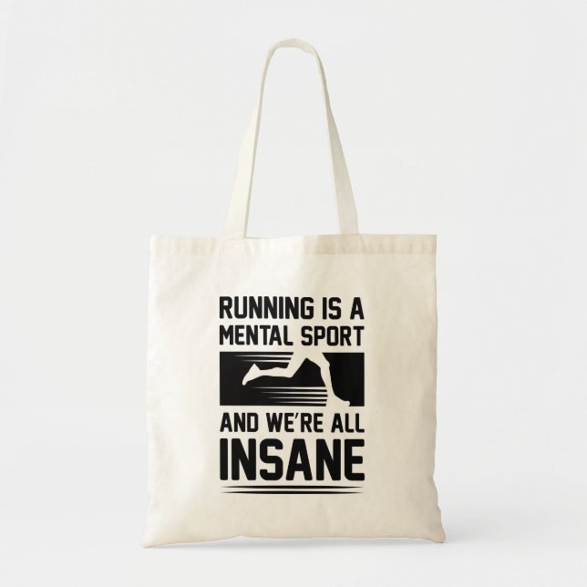 Tote Bag Courir fou (Devant)