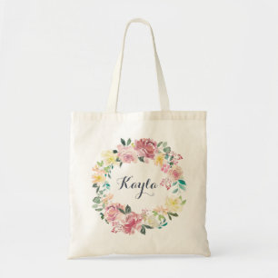 Tote Bag Couronne de mariée demoiselle d'honneur Eucalyptus