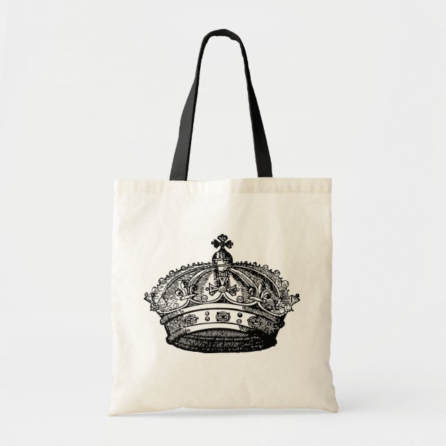 Tote Bag Couronne Fourre-tout (Devant)